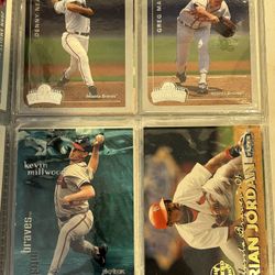 Braves Tops & Fleer Baseball Cards
