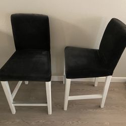 IKEA Bergmund bar stools