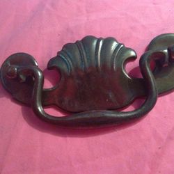 K.B.C Bail Drop Drawer Pull Handle, 4"C2C,5" Overall Length. Shipped with USPS First Class.Normal wear and tear. Scratches,nicks and dents MAY be seen