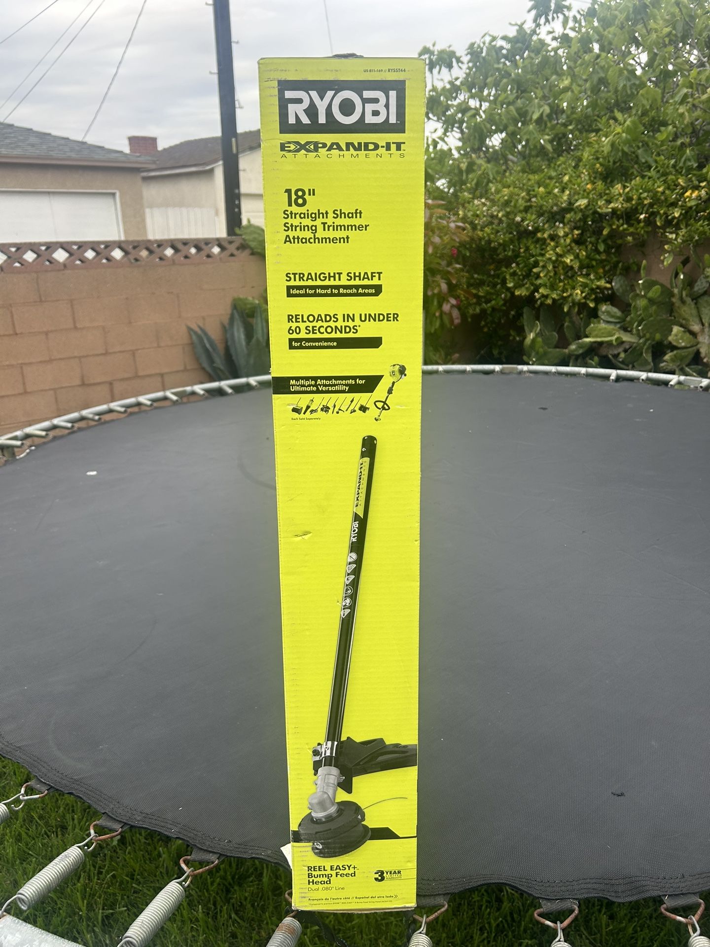 18 in. Straight Shaft Trimmer