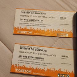 SONORA SKANDALO TICKETS
