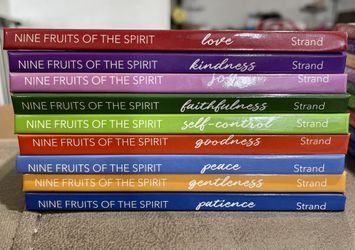 Bible Study / Nine Fruit Of The Spirit Book Set/Workbook