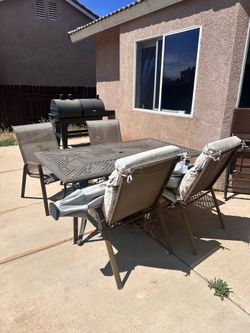 Outdoor table set