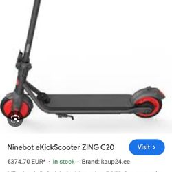 7 Powered By Segway Eletric Kids Scooter