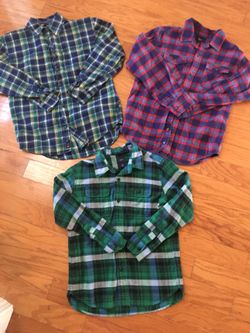 EUC Gap boys shirts bundle size L 10