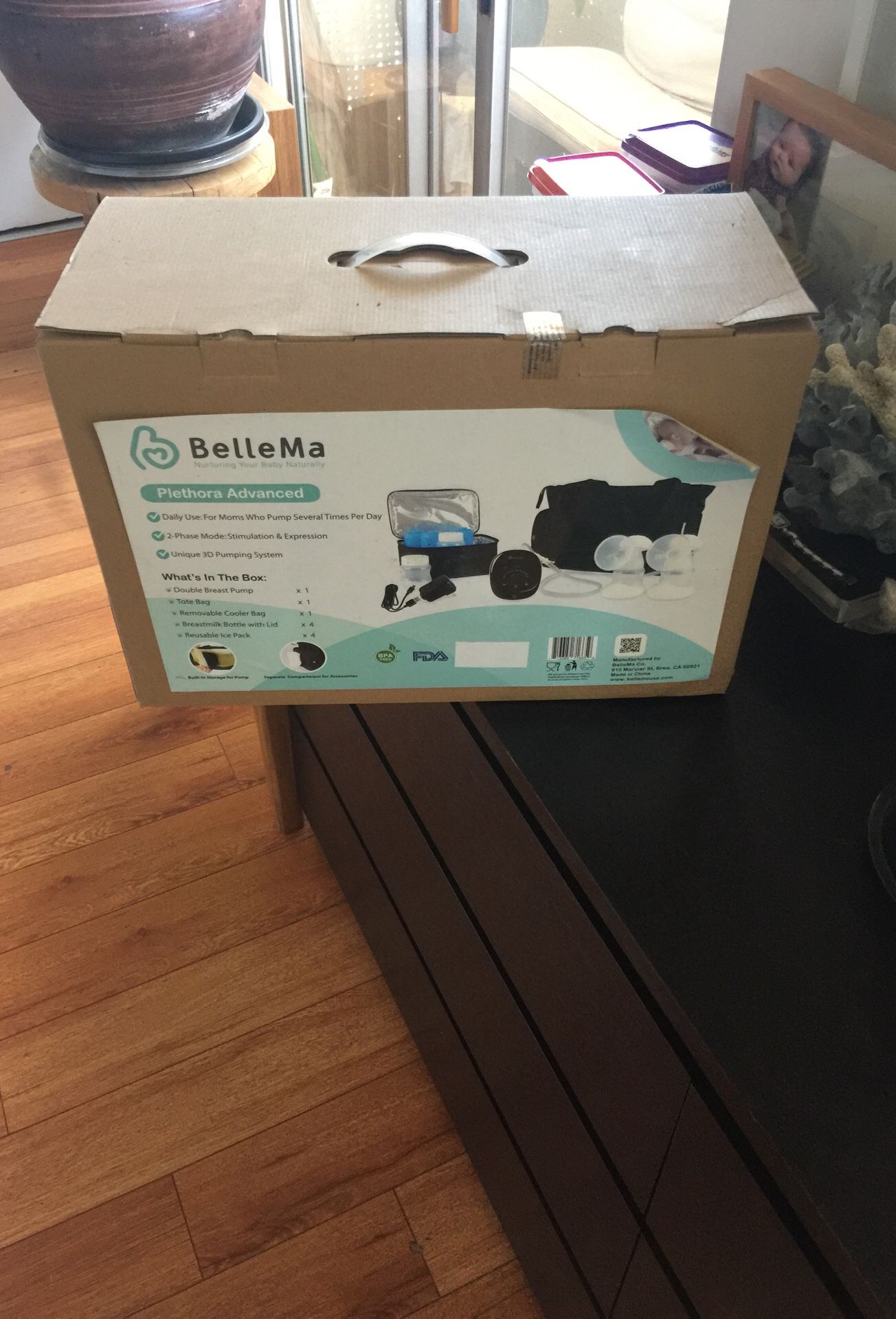 Free breast pump bellema