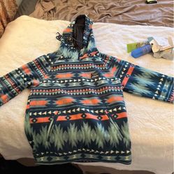 MASSIVE ATTACK SIZE M(fits Lil Bigger ) I Insulated Pullover Fleece 