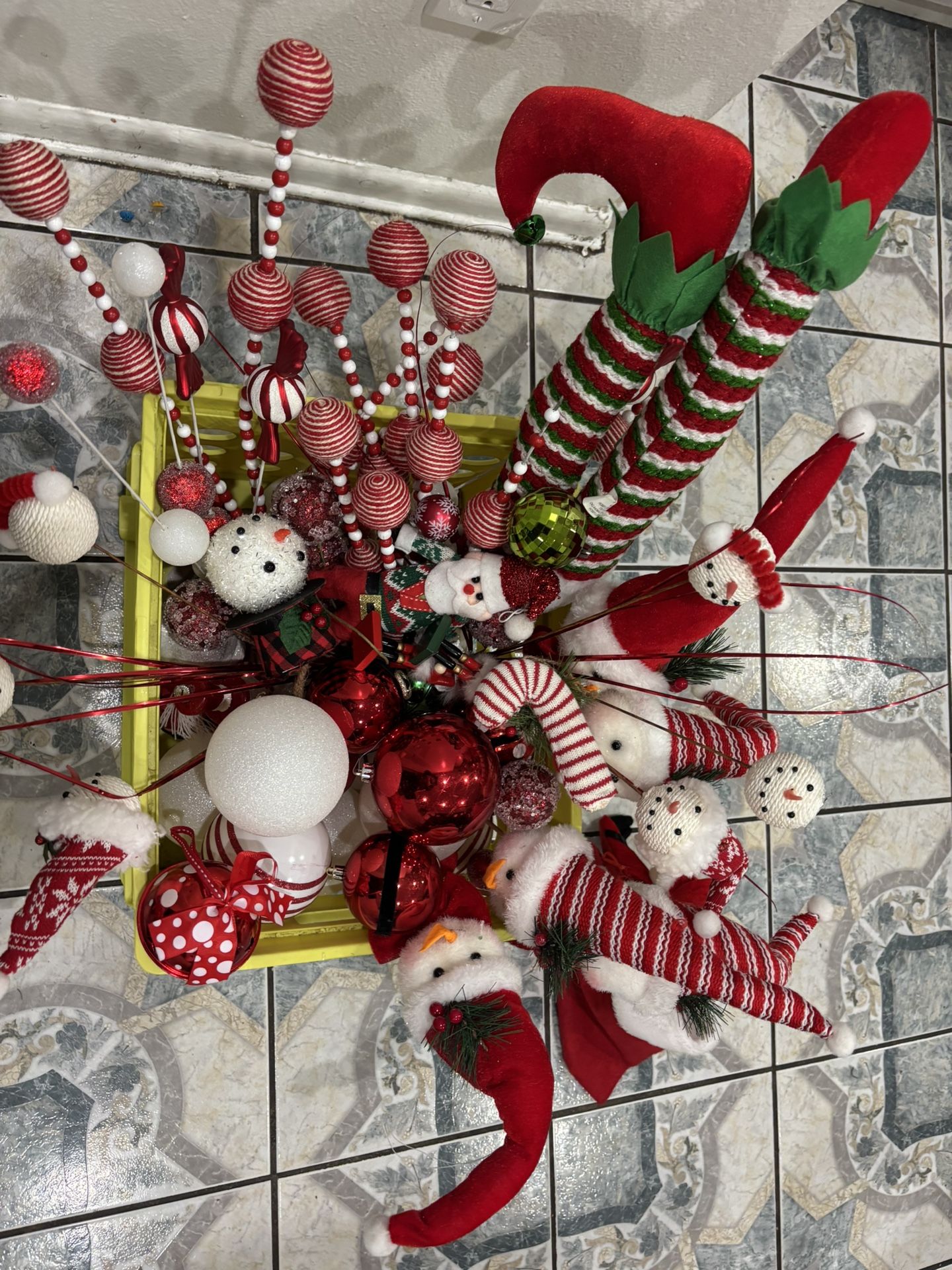 Christmas π Ornaments Take All $20.