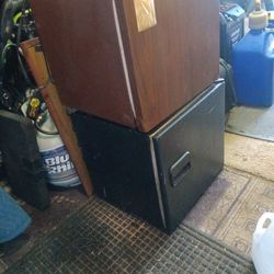 MINI REFRIGERATORS (TWO)