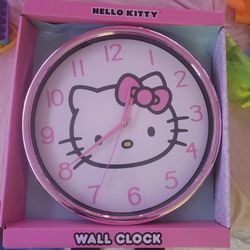 Hello Kitty Wall Clock 