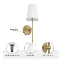 Wall Lamp 2 Piece Set