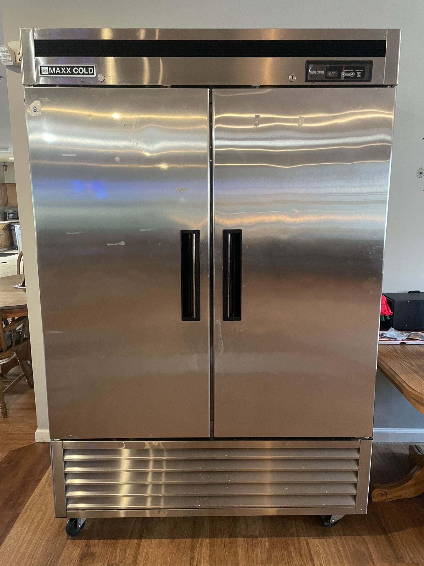 Commercial Two Door Fridge