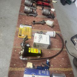 Auto Body Paint Guns And Sanders 