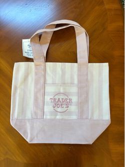 Trader Joe’s pink mini tote