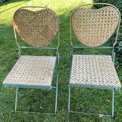 Vintage Rattan/Wicker Chairs