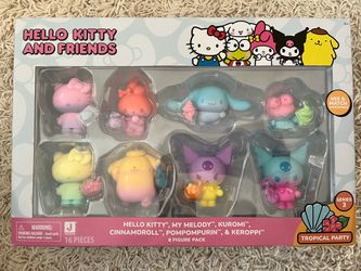 Hello Kitty and Friends Tropical Party 8-Figure Pack