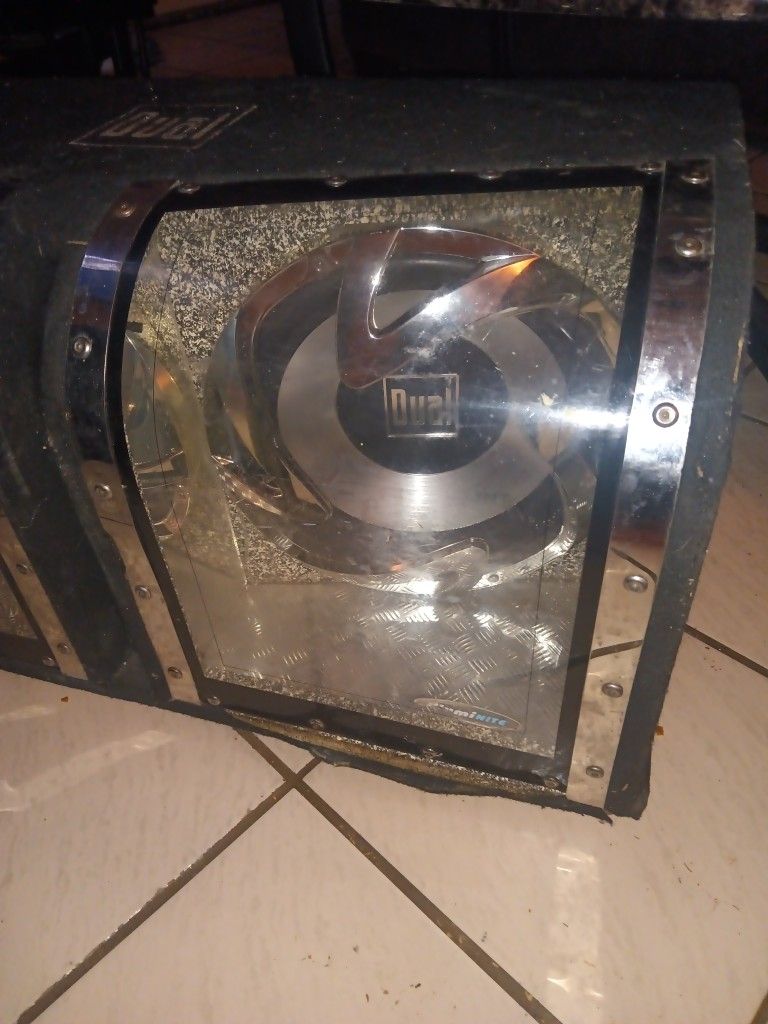 Dual Speakers 12 Inch