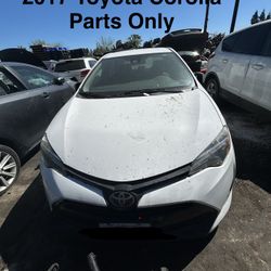 2012 Toyota Corolla Parts only 