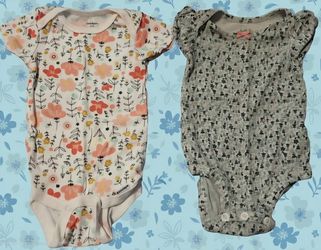 1 Gerber Onesie/1child Of Mine Onesie