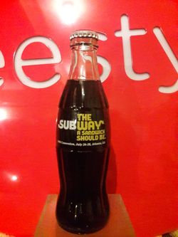 The bottle of Atlanta
