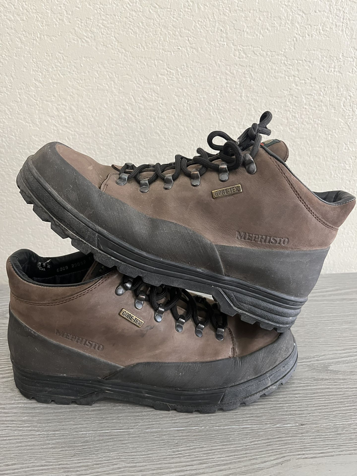 Mephisto Slacker Goretex Hiking Outdoor Brown Black Boots Men’s Size 11