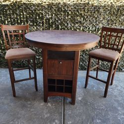 Table And Chairs Bar Height 