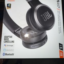 JBL Live 460NC - Wireless on-ear NC headphones - Black