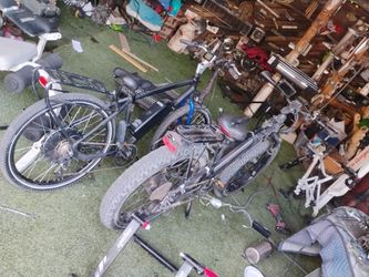 I got 2 e bikes for cheap 600 for both