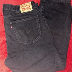 Levi’s Jeans Black Used In The Right Pooket Area Is Just A Stain 