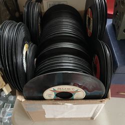 Box of Old Records 1960-?crafts?