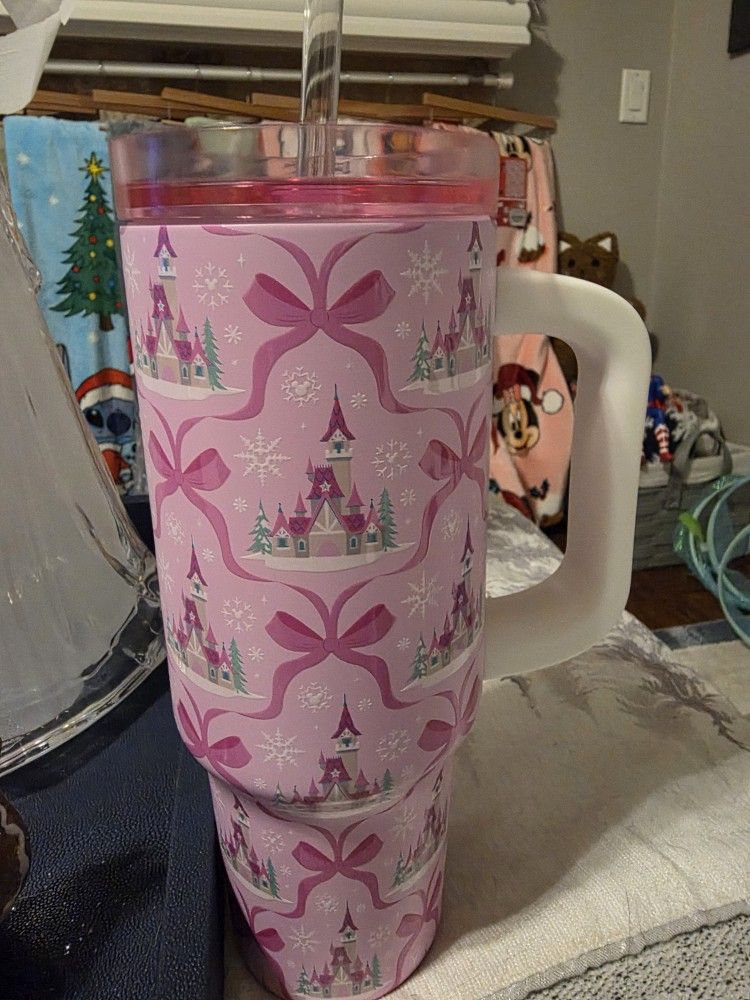 Disney Pink Bow Amd Castle Tumblr 