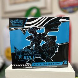2025 POKEMON SCARLET & VIOLET BLACK BOLT ETB