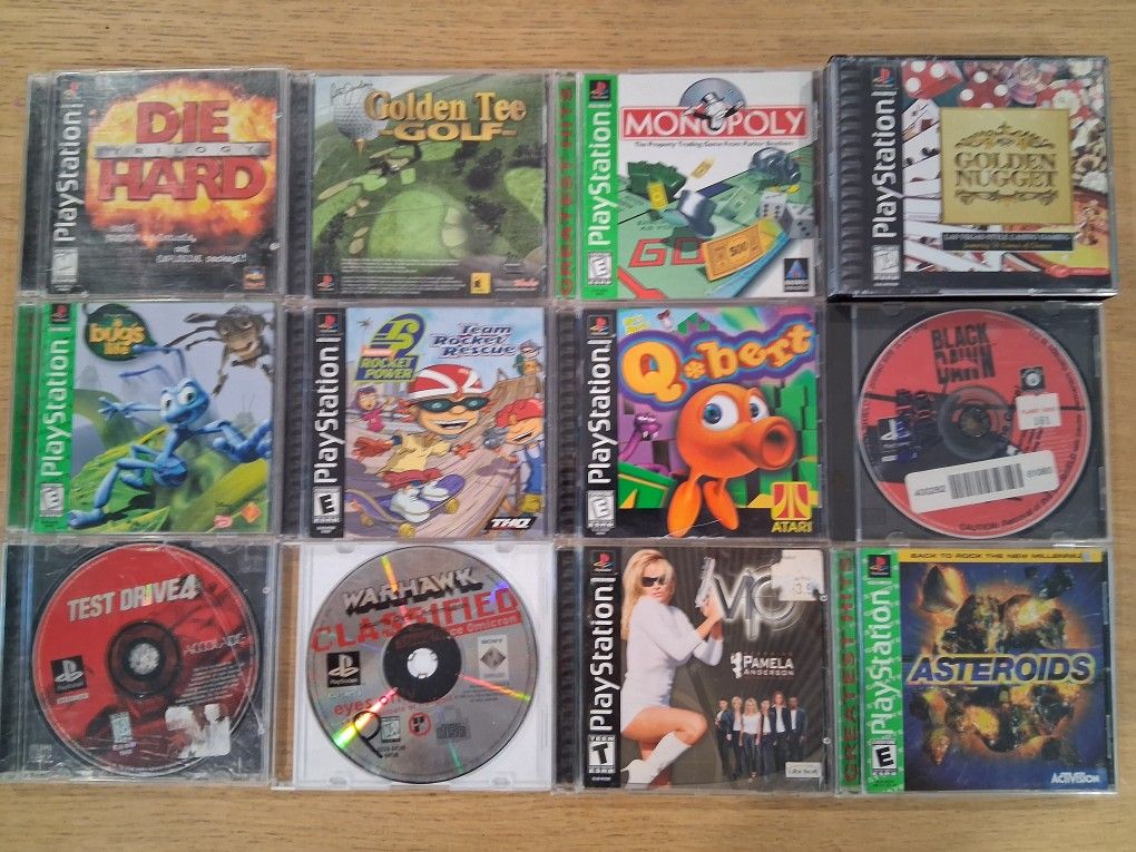 Playstation Games 12 Total