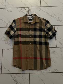 Burberry Short sleeve Flannel