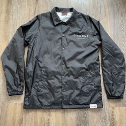 Diamond Supply Company Button Up Windbreaker 