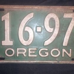Vintage License Plates