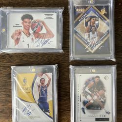 4 Victor Whenby Cards/ Signature Cards 