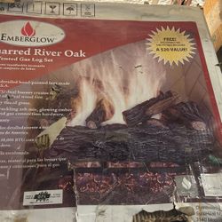 Natural Gas 18’vented Gas Log Set
