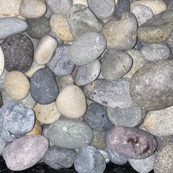 Mexican Mixed Beach Pebbles/River Rock 2”-3”