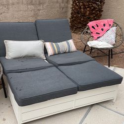 Outdoor Double Chaise Lounge