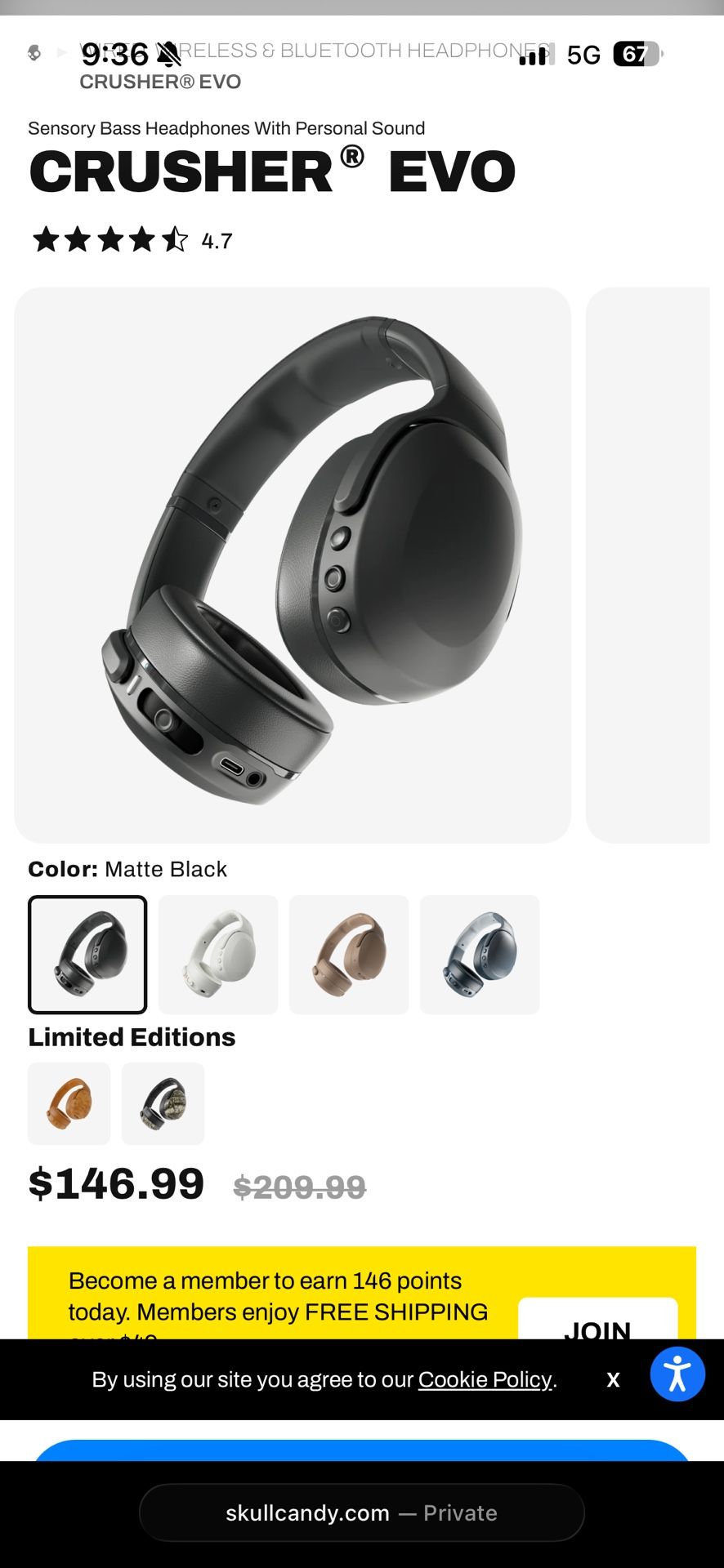 Skullcandy Evos