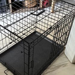 2 Door Dog Crate 24x17x19