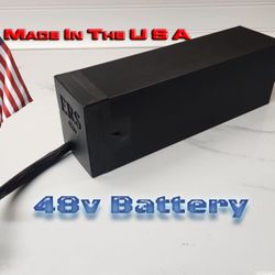NEW 48V Battery 11AH  with New Casing – For Bikes-Scooters-etc. Sanyo Tested Cells