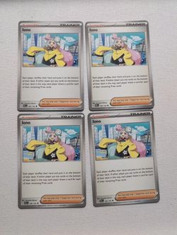 Pokemon 4x Iono