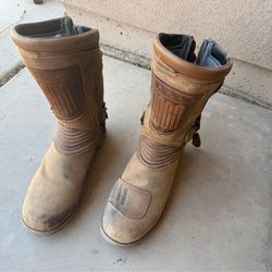 Icon 1000 Prep motorcycle boots 9.5
