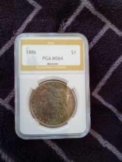 1886 Morgan Silver Dollar