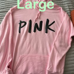 Women clothes Victoria’s Secret Pink’s Hoodie Sweater SizeL Large Oversized
