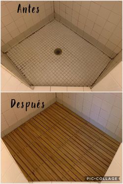 Pisos de madera para duchas