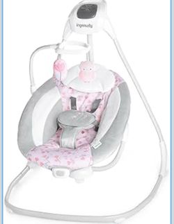 Ingenuity SimpleComfort Baby Swing – Cassidy (Pink)