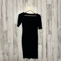 Midi Black Dress 